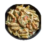Chicken Creamy Parmesan Pasta